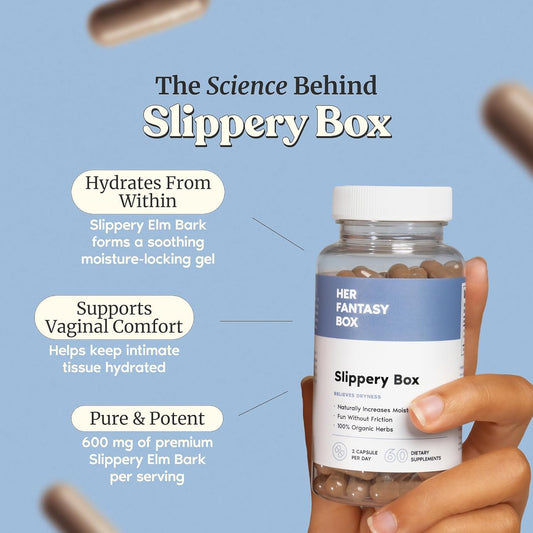 Her Fantasy Box Slippery Box Feminine Care 60ct